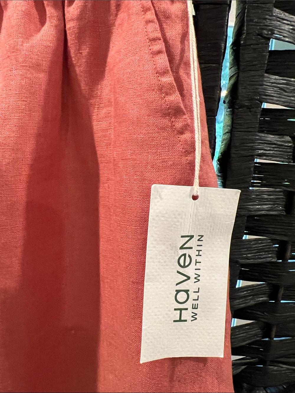 Talbots Haven Linen Shorts in Dusty Pink Coral NWT - Picture 4 of 10